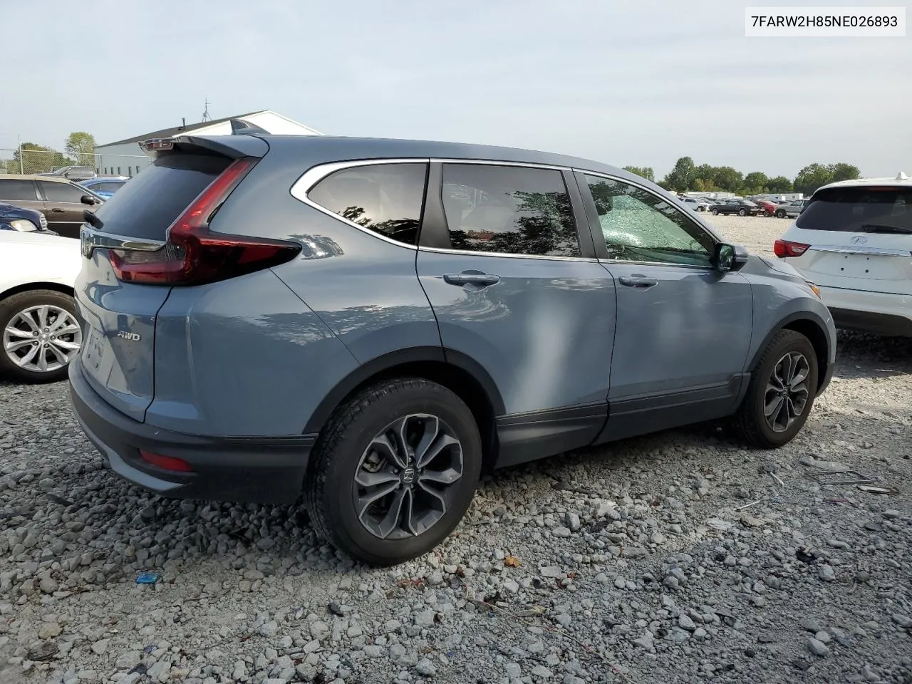 2022 Honda Cr-V Exl VIN: 7FARW2H85NE026893 Lot: 71447624