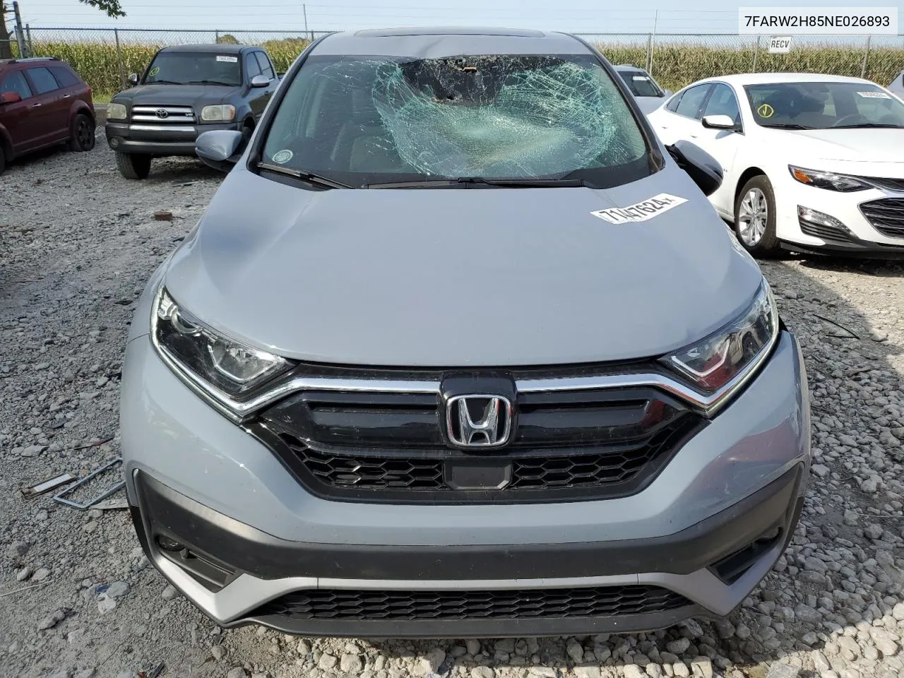 2022 Honda Cr-V Exl VIN: 7FARW2H85NE026893 Lot: 71447624