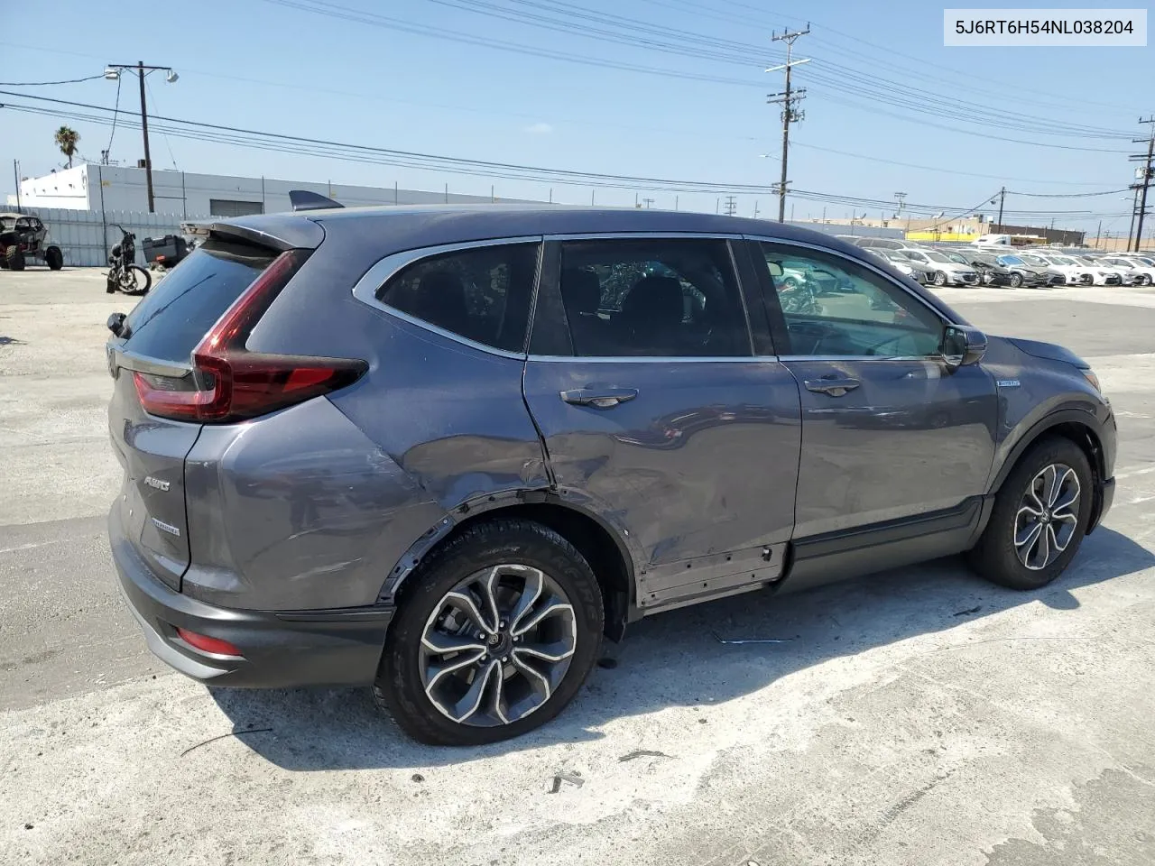 2022 Honda Cr-V Ex VIN: 5J6RT6H54NL038204 Lot: 71500394