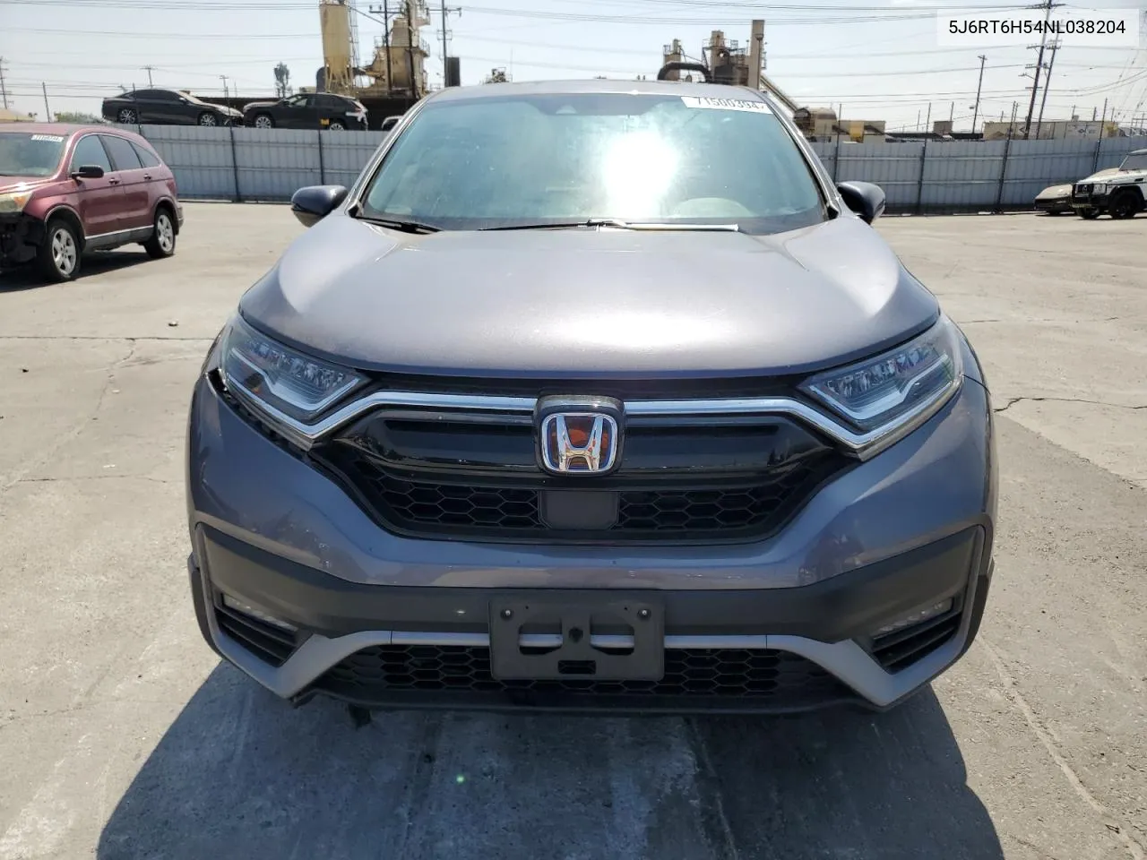 2022 Honda Cr-V Ex VIN: 5J6RT6H54NL038204 Lot: 71500394