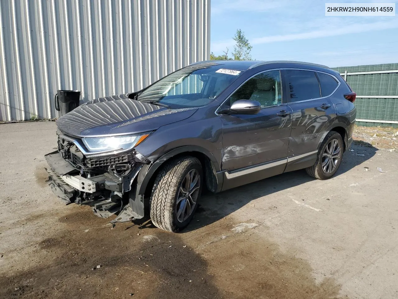 2022 Honda Cr-V Touring VIN: 2HKRW2H90NH614559 Lot: 72127964