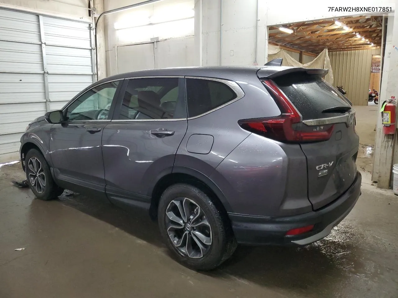 2022 Honda Cr-V Exl VIN: 7FARW2H8XNE017851 Lot: 72287294