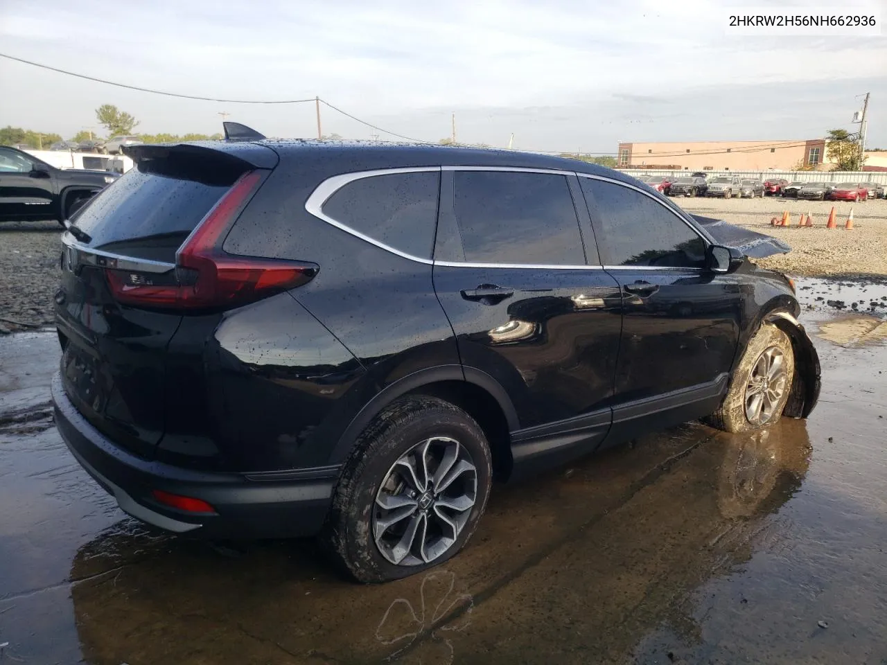 2022 Honda Cr-V Ex VIN: 2HKRW2H56NH662936 Lot: 72344574