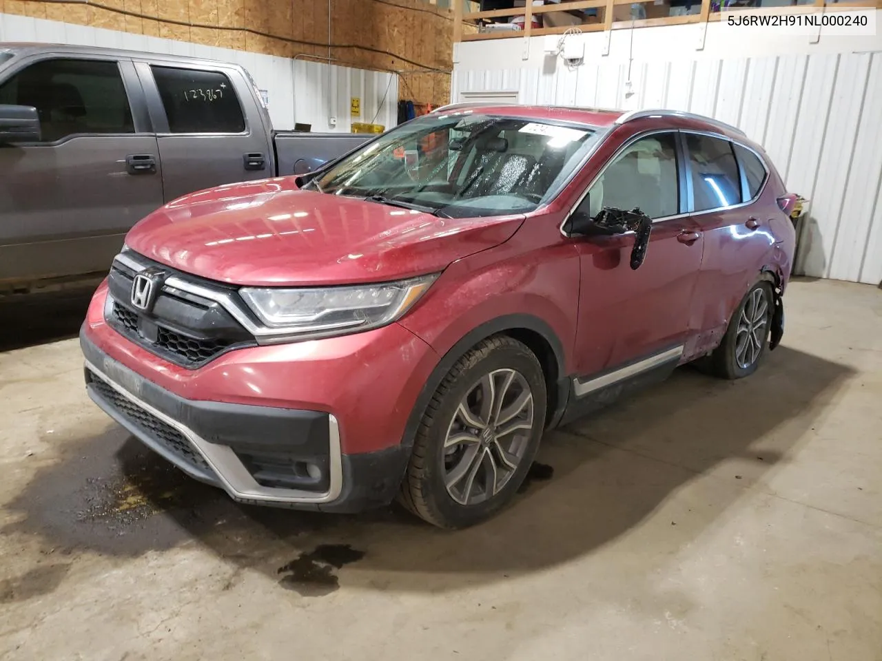 2022 Honda Cr-V Touring VIN: 5J6RW2H91NL000240 Lot: 72439204