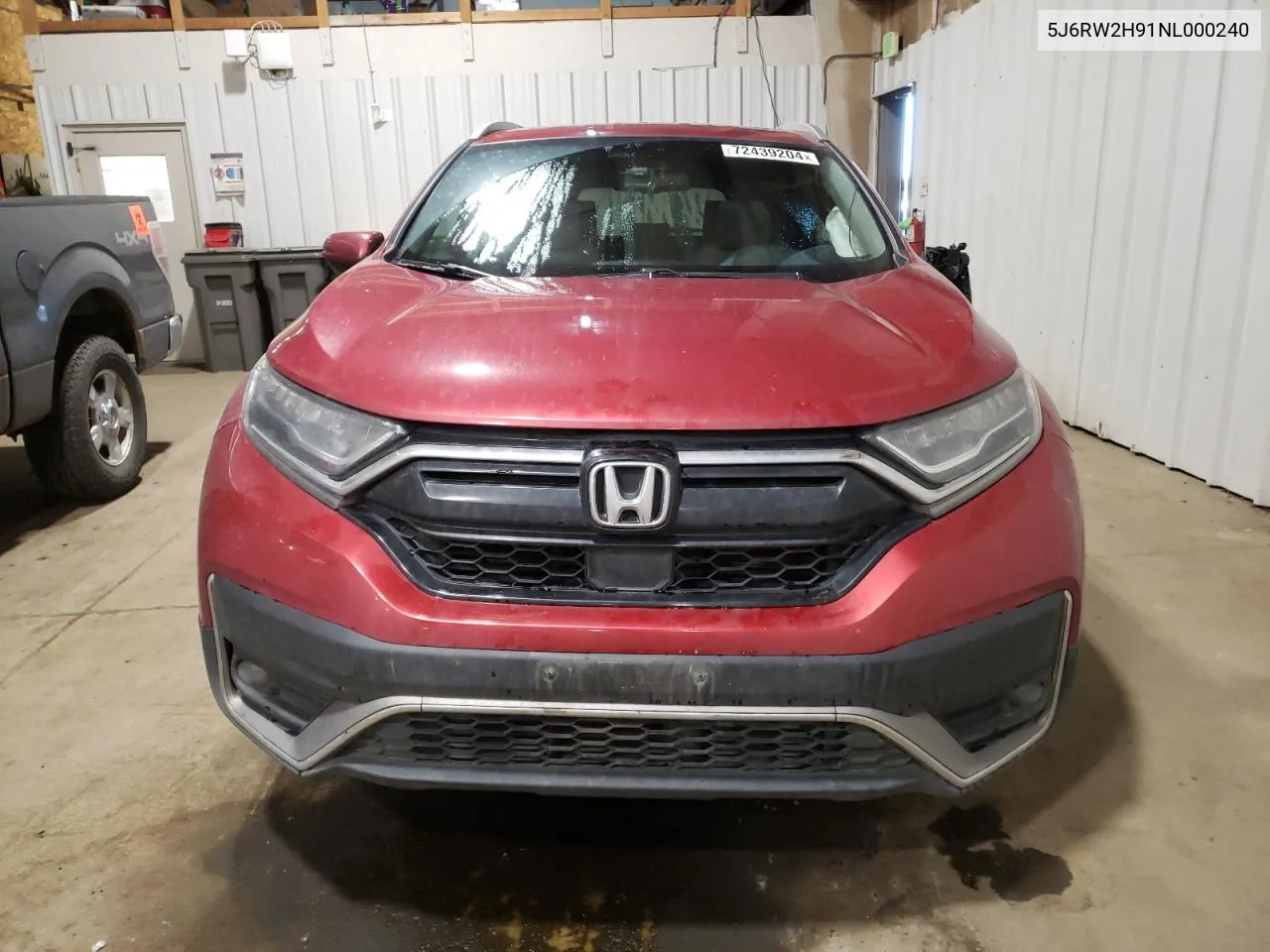 2022 Honda Cr-V Touring VIN: 5J6RW2H91NL000240 Lot: 72439204