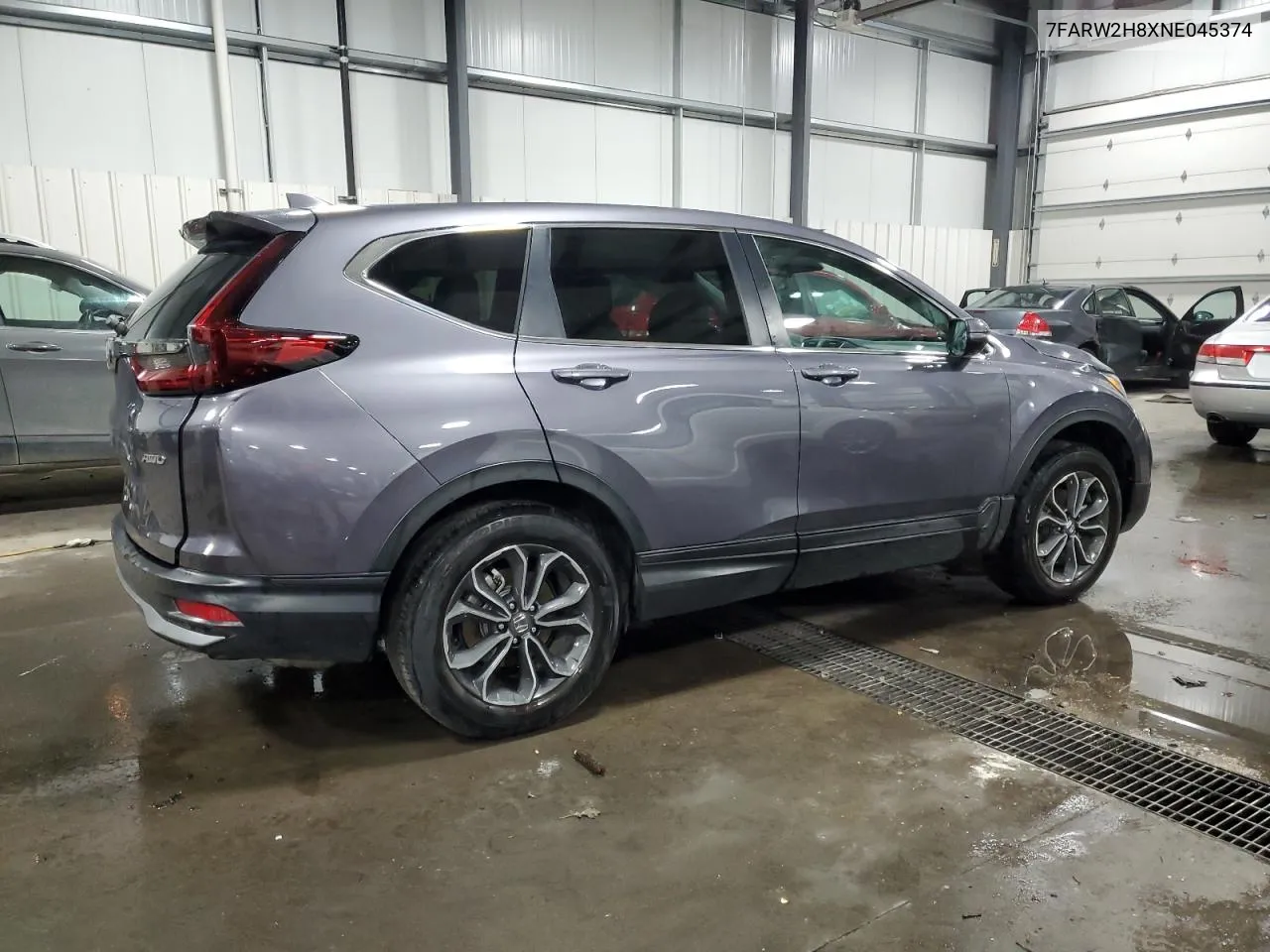 2022 Honda Cr-V Exl VIN: 7FARW2H8XNE045374 Lot: 72511074