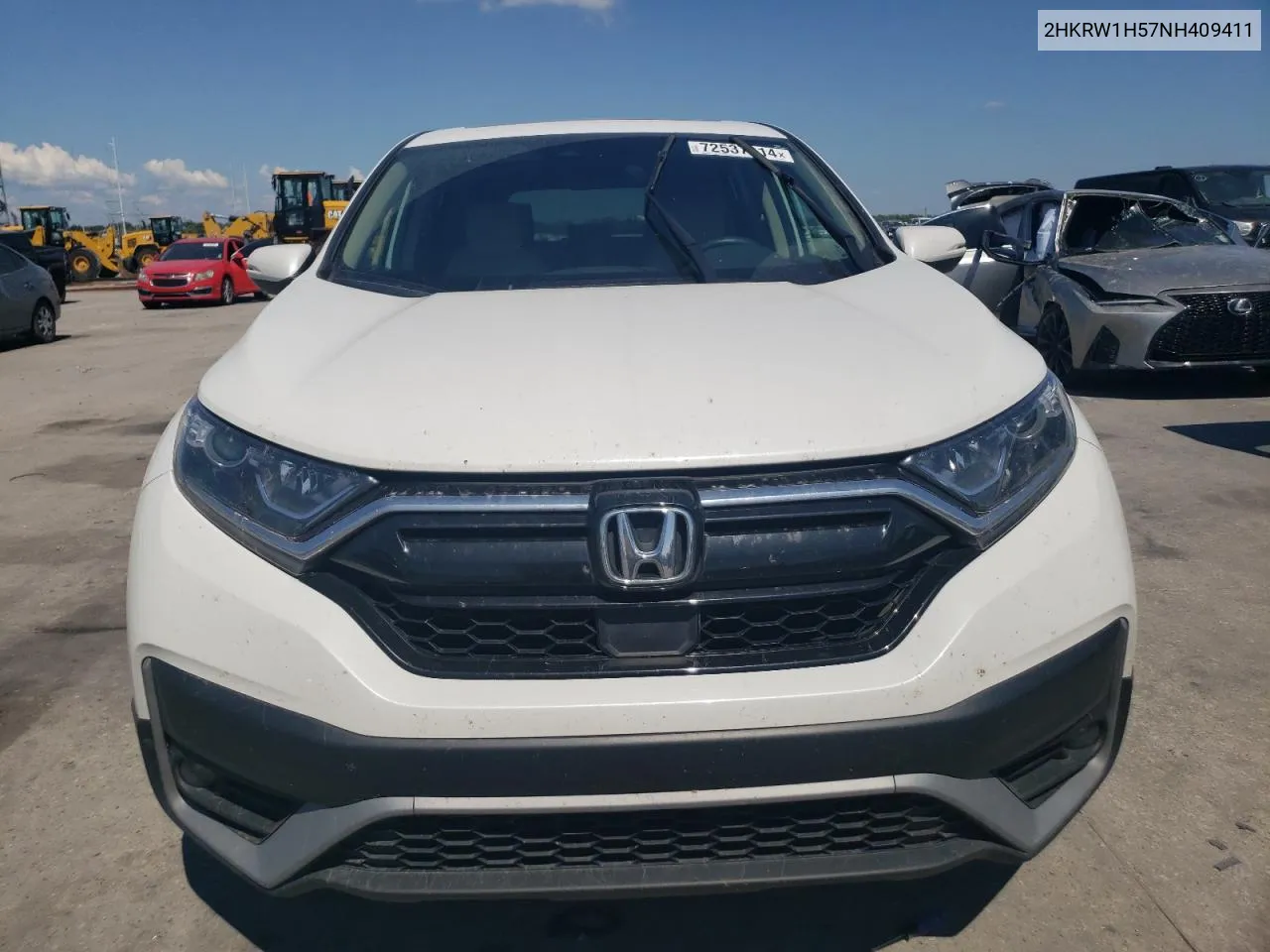 2HKRW1H57NH409411 2022 Honda Cr-V Ex