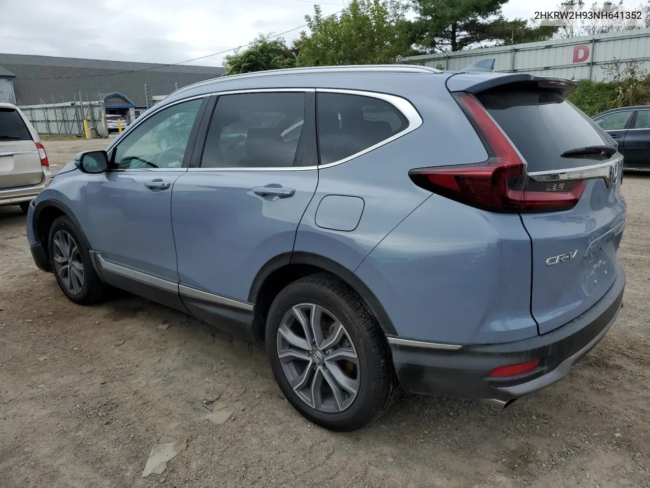 2022 Honda Cr-V Touring VIN: 2HKRW2H93NH641352 Lot: 72576374