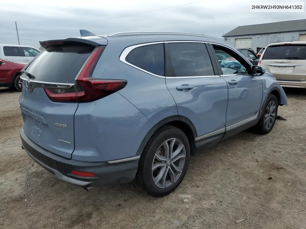 2022 Honda Cr-V Touring VIN: 2HKRW2H93NH641352 Lot: 72576374