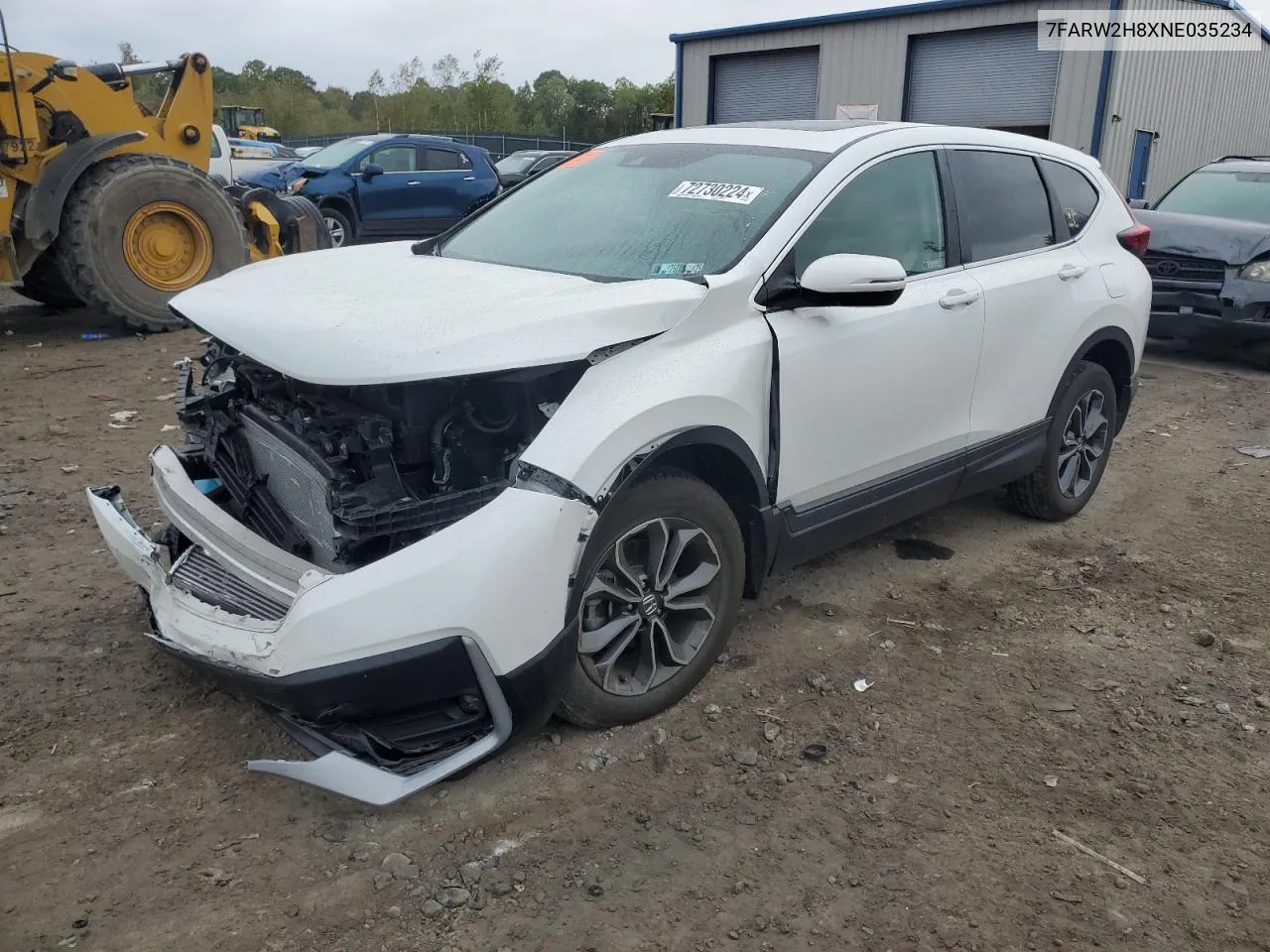 7FARW2H8XNE035234 2022 Honda Cr-V Exl