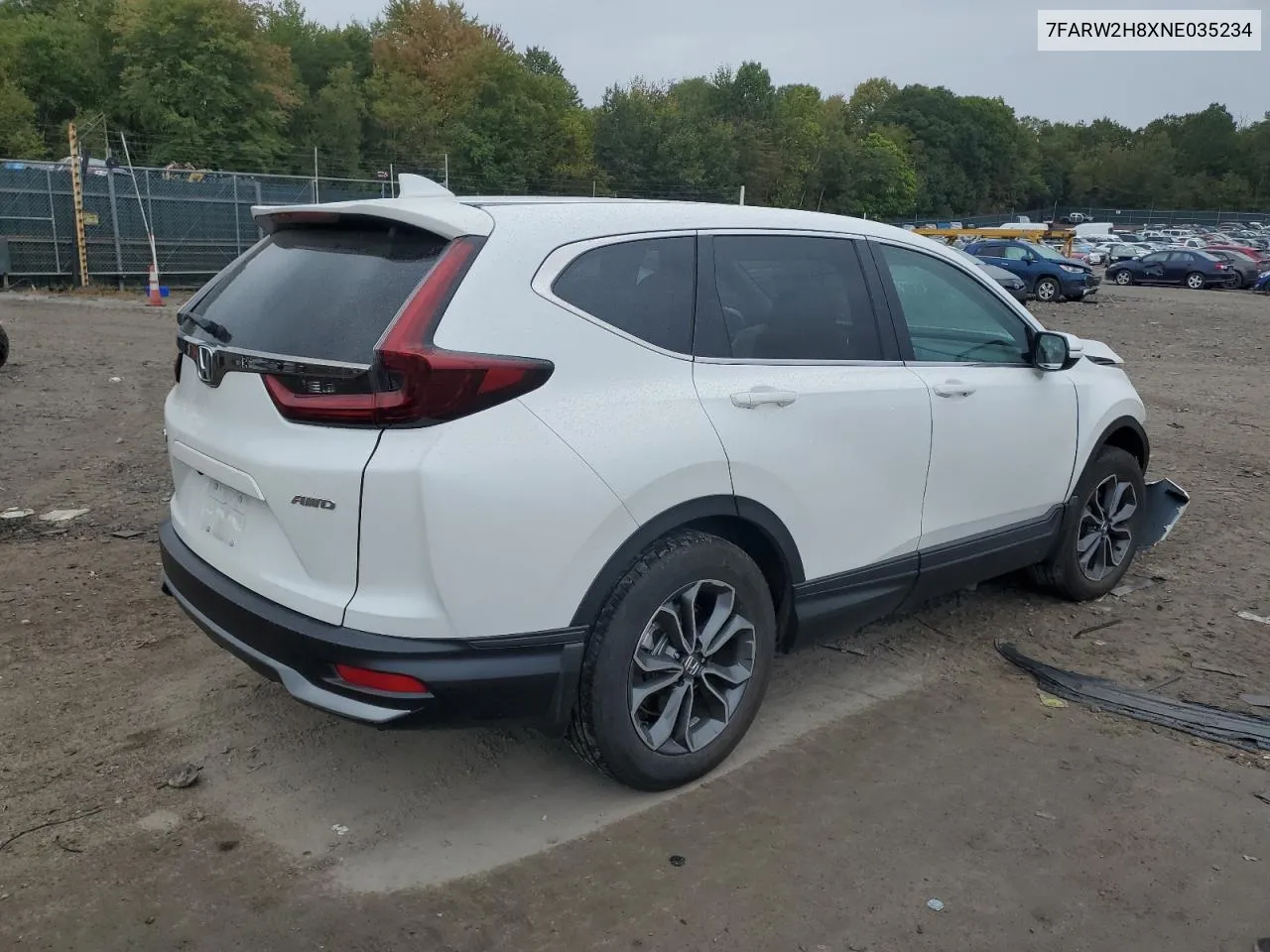 7FARW2H8XNE035234 2022 Honda Cr-V Exl