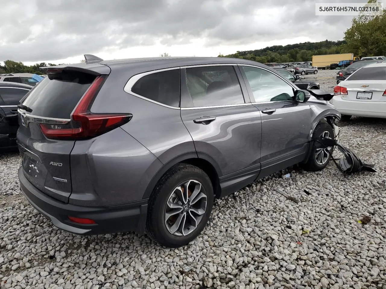 2022 Honda Cr-V Ex VIN: 5J6RT6H57NL032168 Lot: 72787154