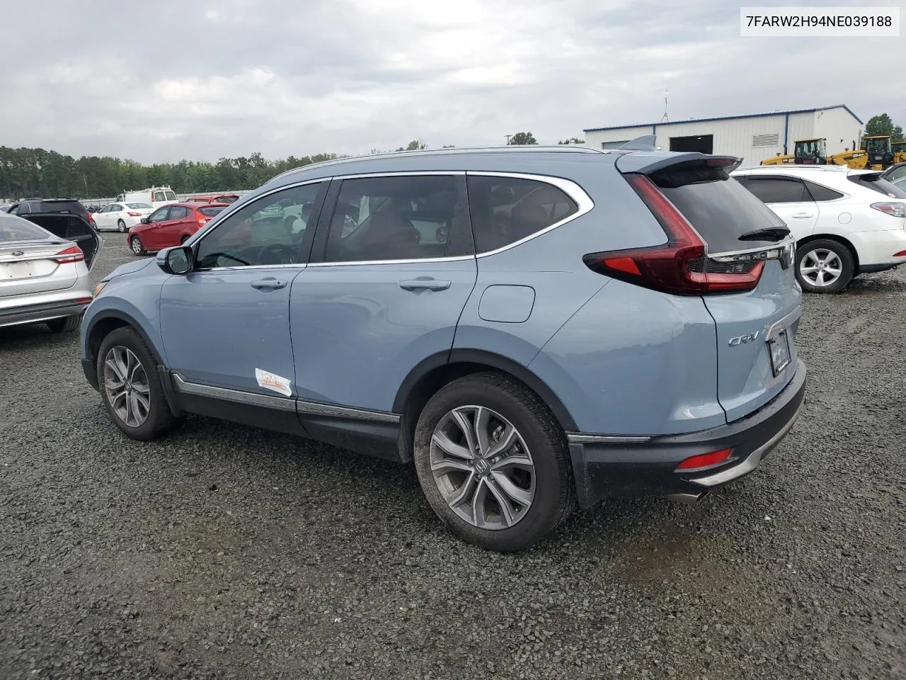 2022 Honda Cr-V Touring VIN: 7FARW2H94NE039188 Lot: 72790944