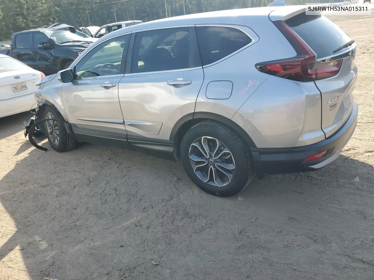 5J6RW1H53NA015311 2022 Honda Cr-V Ex