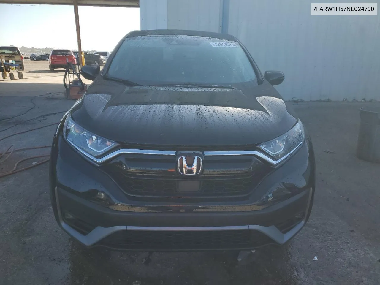 2022 Honda Cr-V Ex VIN: 7FARW1H57NE024790 Lot: 72949384