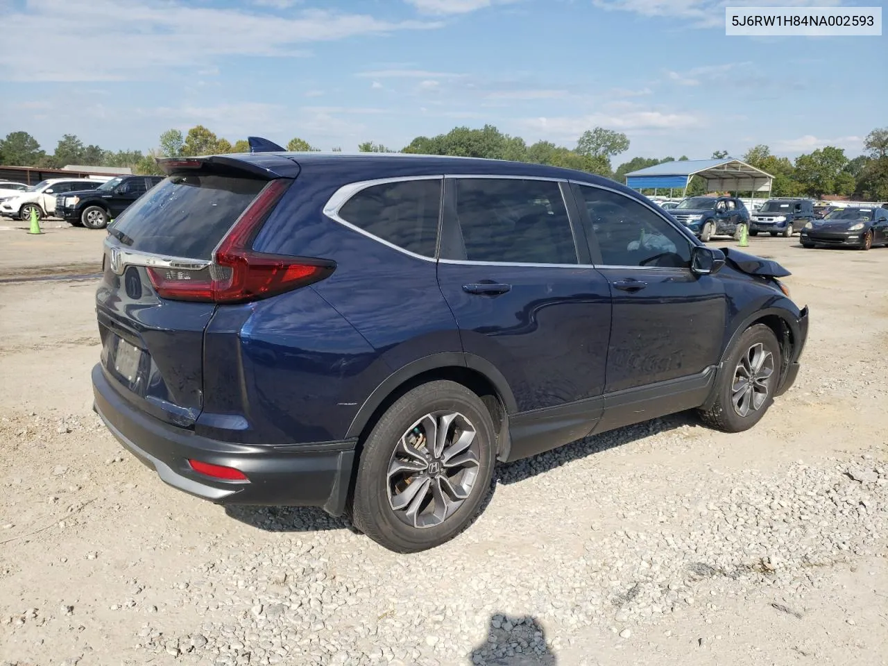 2022 Honda Cr-V Exl VIN: 5J6RW1H84NA002593 Lot: 72949454