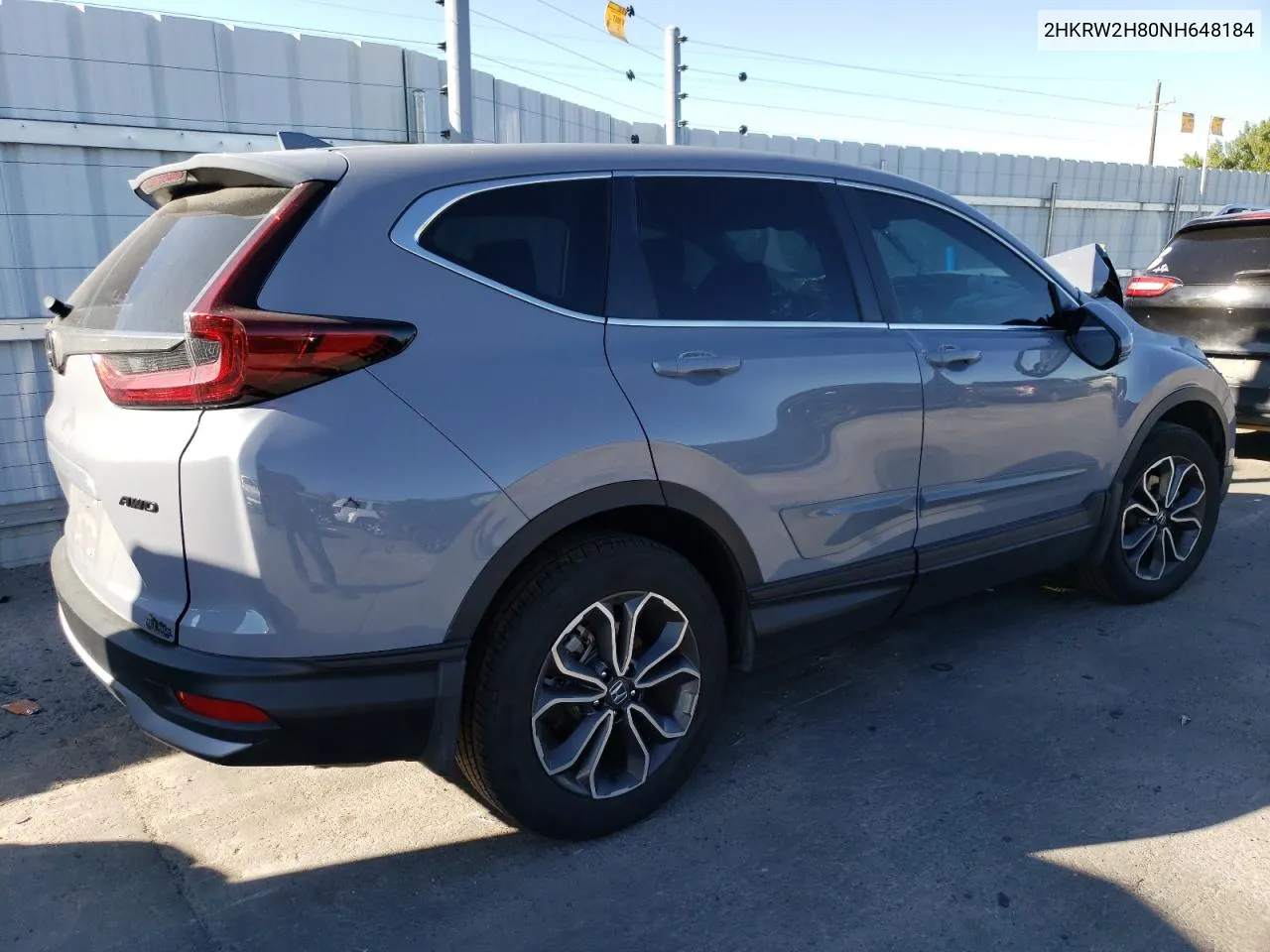 2022 Honda Cr-V Exl VIN: 2HKRW2H80NH648184 Lot: 73029064