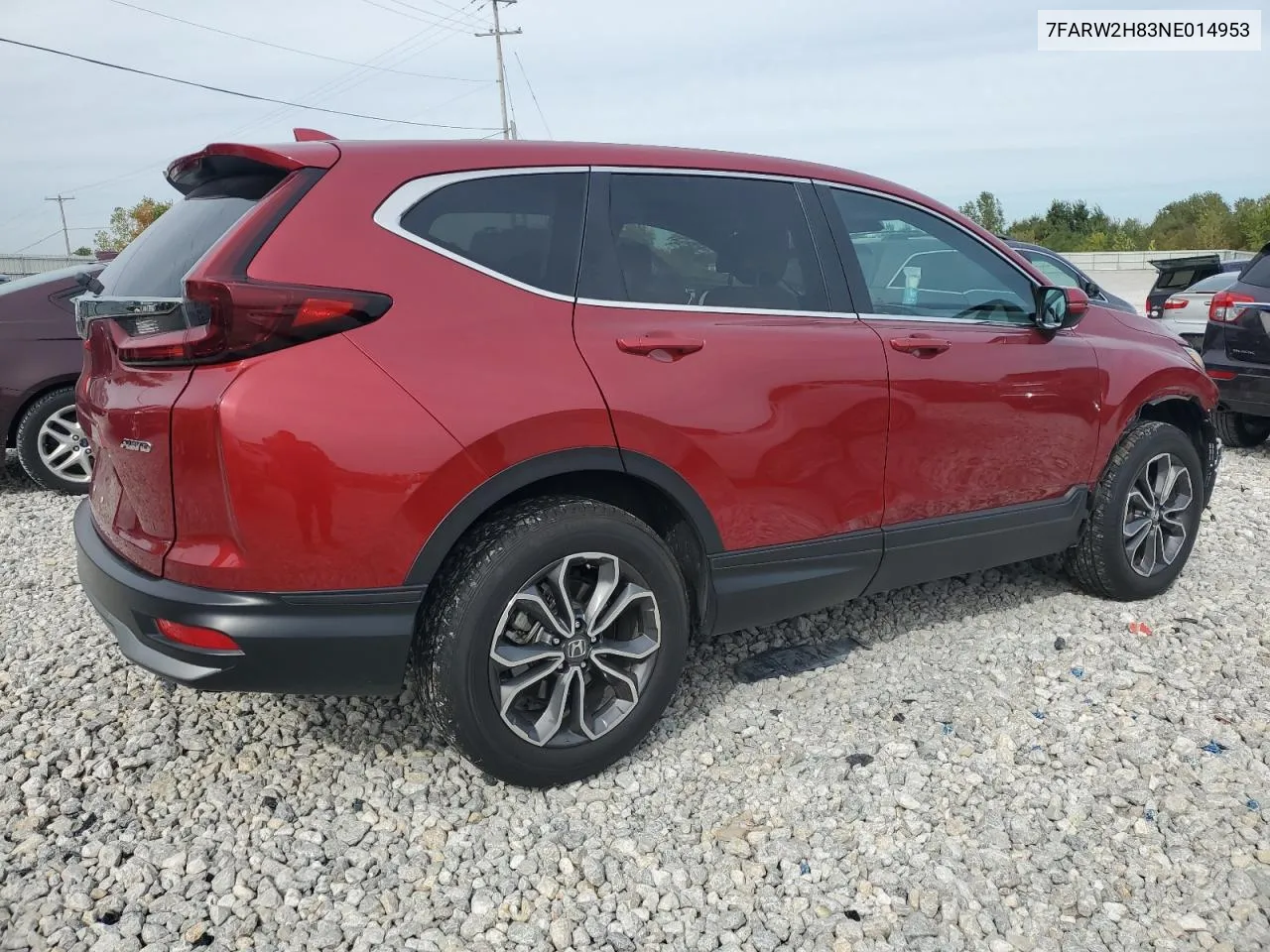 2022 Honda Cr-V Exl VIN: 7FARW2H83NE014953 Lot: 73089054