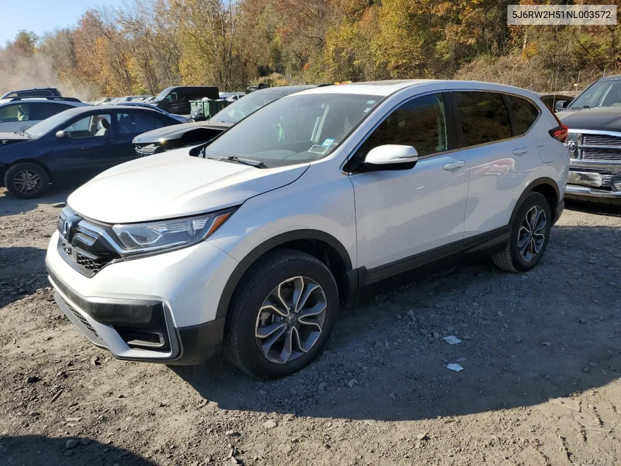 2022 Honda Cr-V Ex VIN: 5J6RW2H51NL003572 Lot: 73972924