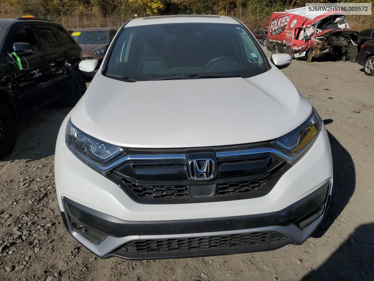 2022 Honda Cr-V Ex VIN: 5J6RW2H51NL003572 Lot: 73972924