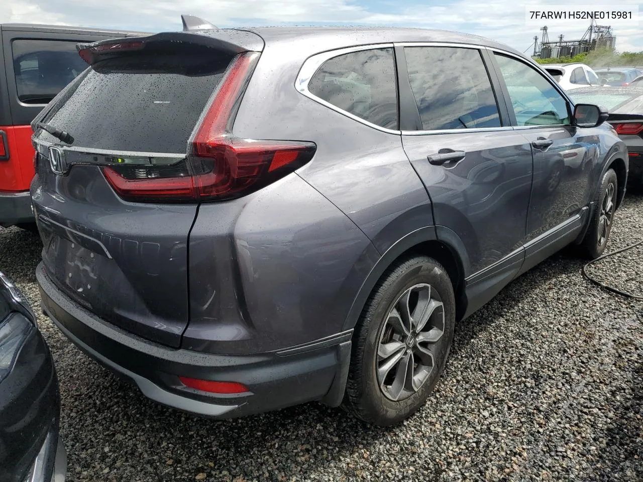 2022 Honda Cr-V Ex VIN: 7FARW1H52NE015981 Lot: 74017244