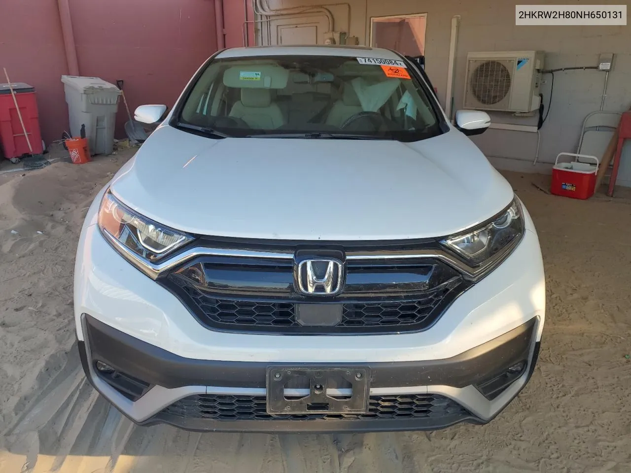 2022 Honda Cr-V Exl VIN: 2HKRW2H80NH650131 Lot: 74150084