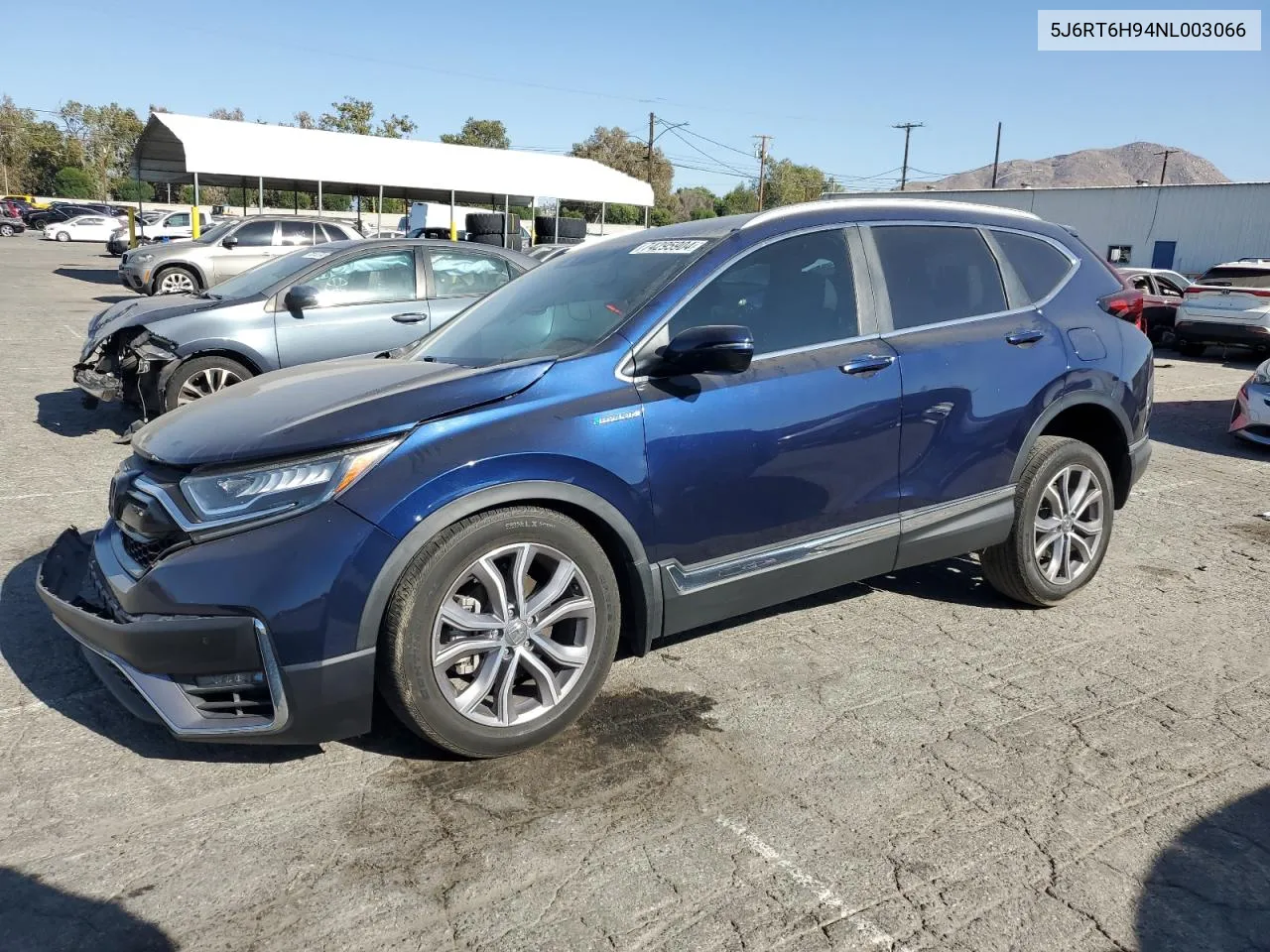 2022 Honda Cr-V Touring VIN: 5J6RT6H94NL003066 Lot: 74295904