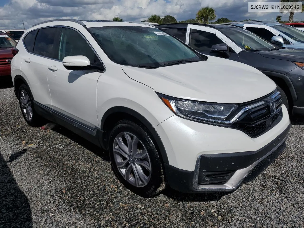 2022 Honda Cr-V Touring VIN: 5J6RW2H91NL000545 Lot: 74428624