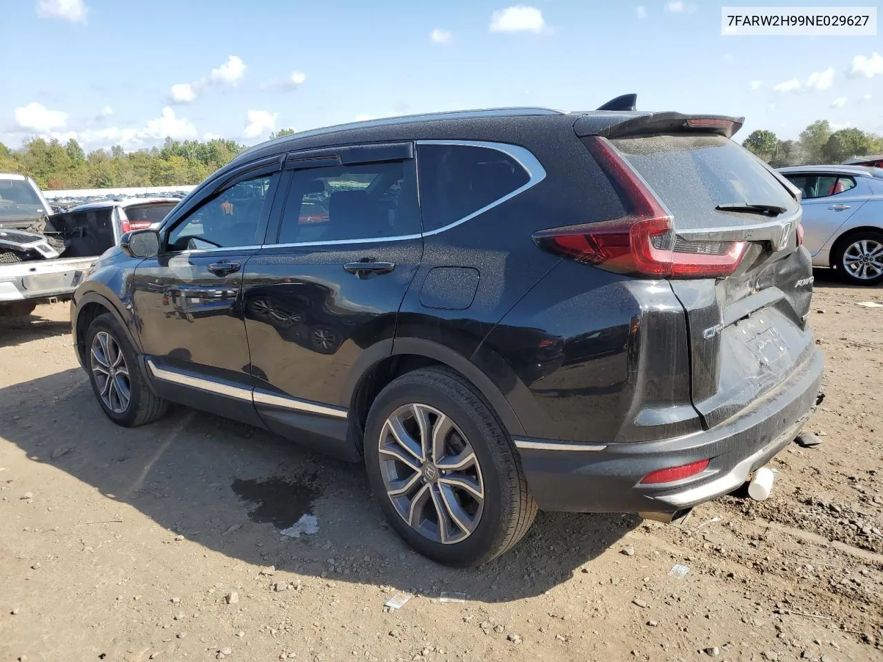 2022 Honda Cr-V Touring VIN: 7FARW2H99NE029627 Lot: 74456304