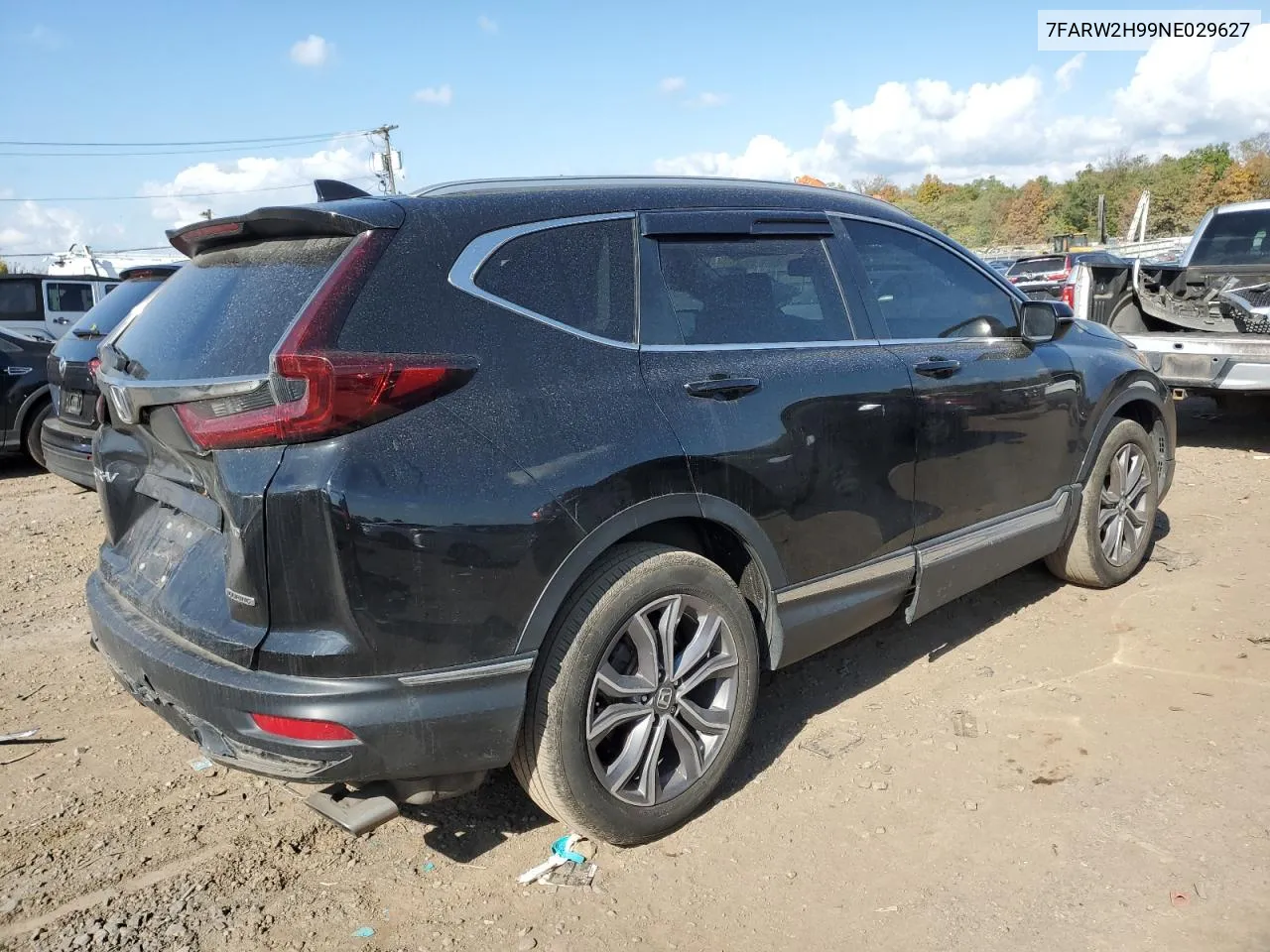 2022 Honda Cr-V Touring VIN: 7FARW2H99NE029627 Lot: 74456304