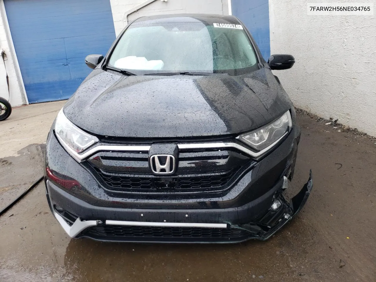 2022 Honda Cr-V Ex VIN: 7FARW2H56NE034765 Lot: 74599574