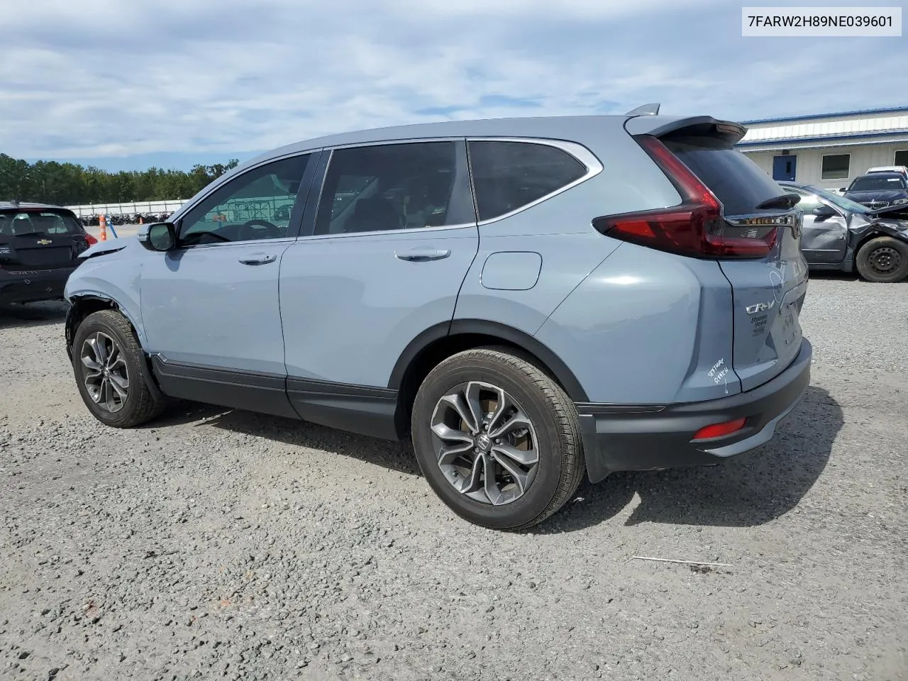 2022 Honda Cr-V Exl VIN: 7FARW2H89NE039601 Lot: 74605234