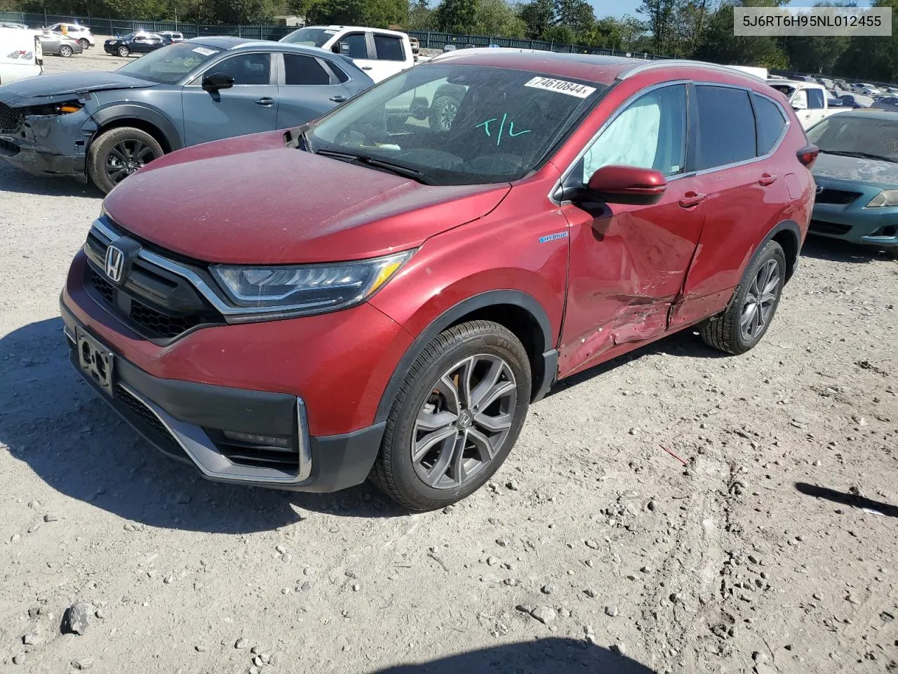 2022 Honda Cr-V Touring VIN: 5J6RT6H95NL012455 Lot: 74610844