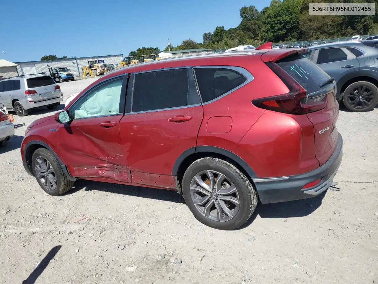 2022 Honda Cr-V Touring VIN: 5J6RT6H95NL012455 Lot: 74610844