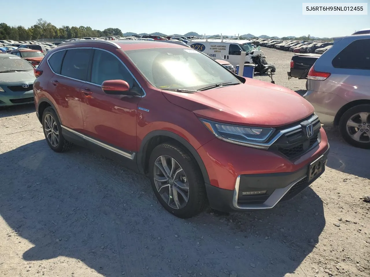 2022 Honda Cr-V Touring VIN: 5J6RT6H95NL012455 Lot: 74610844