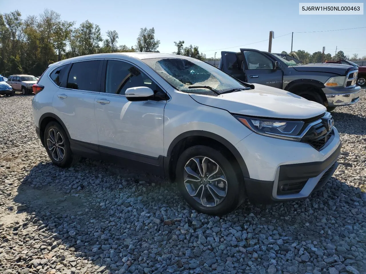 2022 Honda Cr-V Ex VIN: 5J6RW1H50NL000463 Lot: 74613114