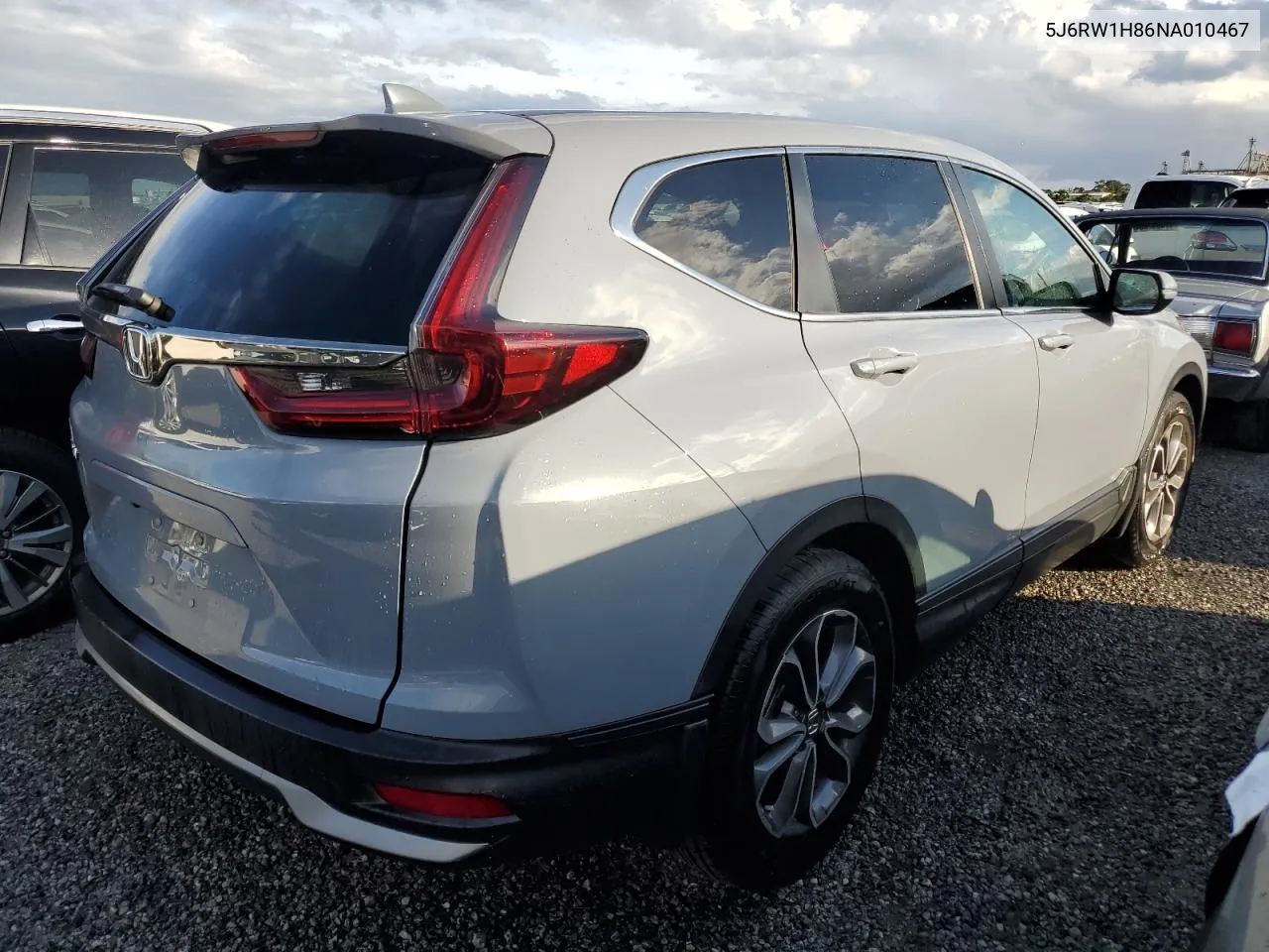 2022 Honda Cr-V Exl VIN: 5J6RW1H86NA010467 Lot: 74676214