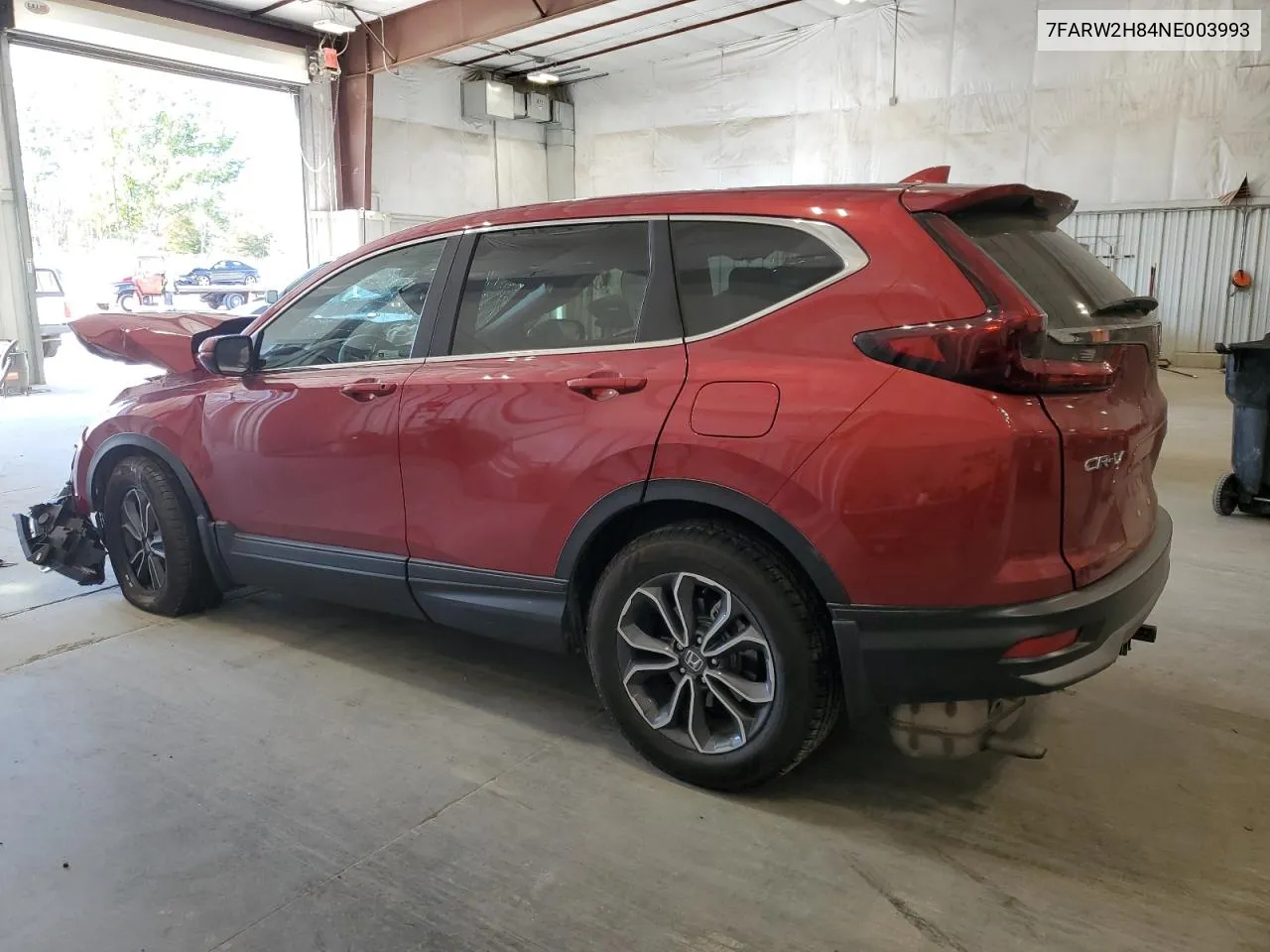 2022 Honda Cr-V Exl VIN: 7FARW2H84NE003993 Lot: 75270094