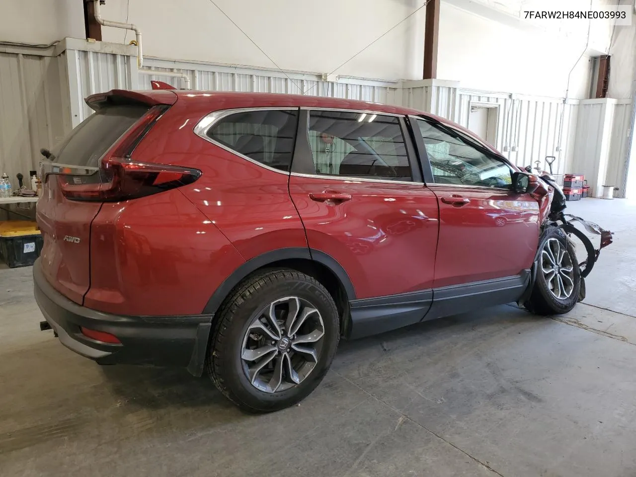 2022 Honda Cr-V Exl VIN: 7FARW2H84NE003993 Lot: 75270094