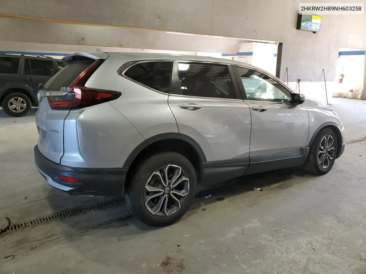 2022 Honda Cr-V Exl VIN: 2HKRW2H89NH603258 Lot: 75304444