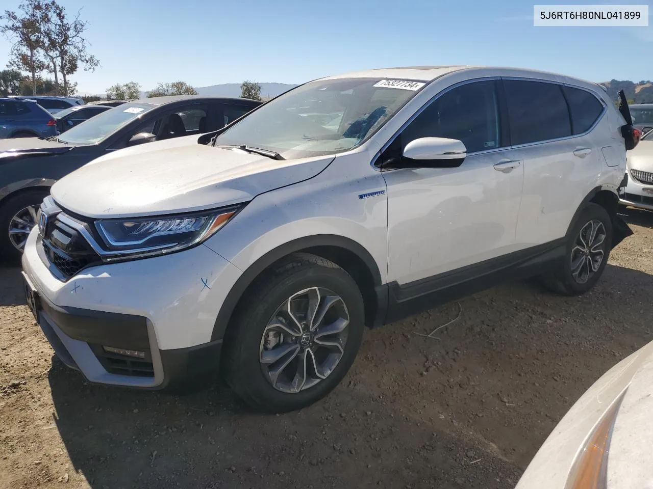 2022 Honda Cr-V Exl VIN: 5J6RT6H80NL041899 Lot: 75327734