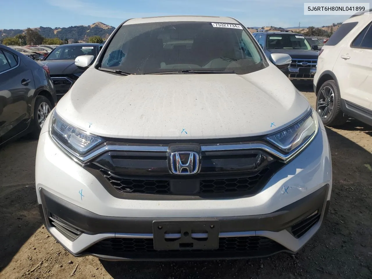 2022 Honda Cr-V Exl VIN: 5J6RT6H80NL041899 Lot: 75327734