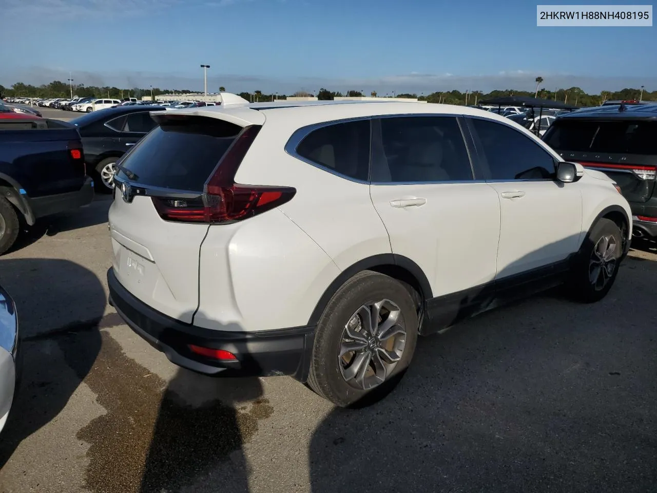 2022 Honda Cr-V Exl VIN: 2HKRW1H88NH408195 Lot: 75387754