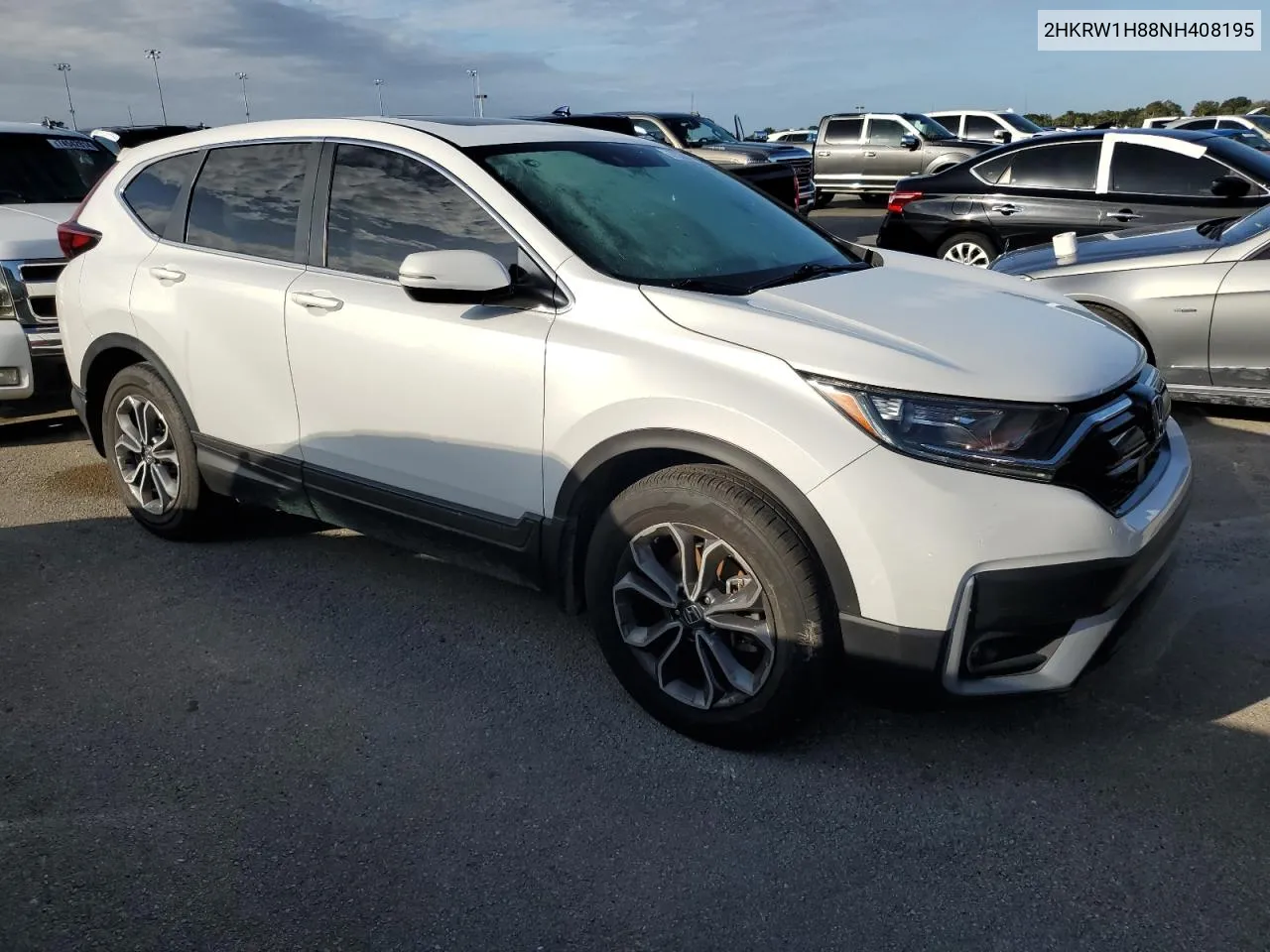 2022 Honda Cr-V Exl VIN: 2HKRW1H88NH408195 Lot: 75387754