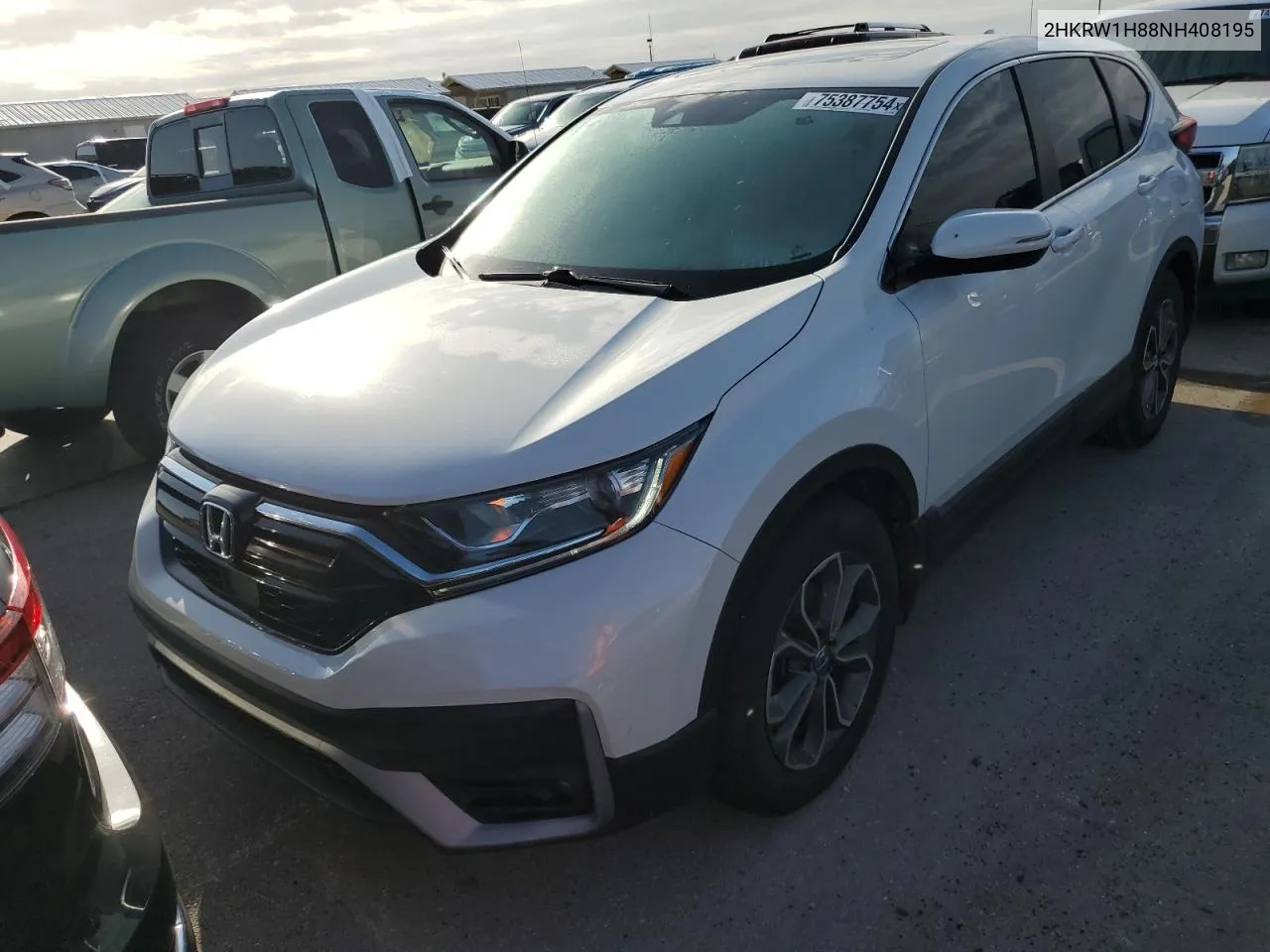 2022 Honda Cr-V Exl VIN: 2HKRW1H88NH408195 Lot: 75387754