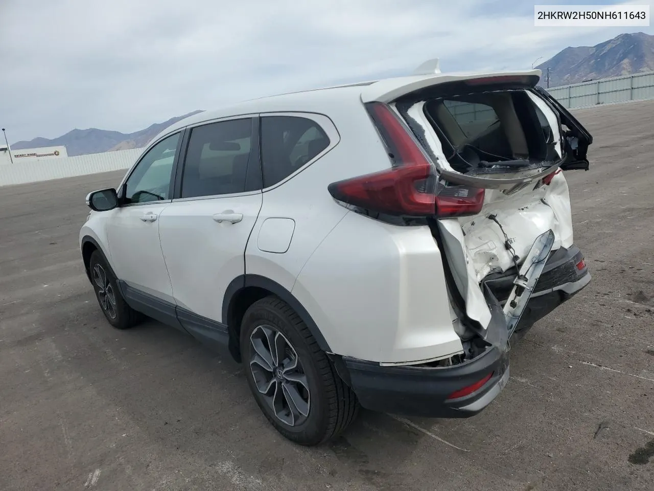 2022 Honda Cr-V Ex VIN: 2HKRW2H50NH611643 Lot: 75476174