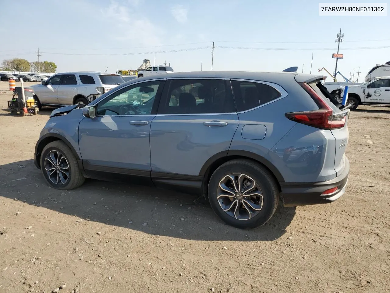 2022 Honda Cr-V Exl VIN: 7FARW2H80NE051362 Lot: 75566454