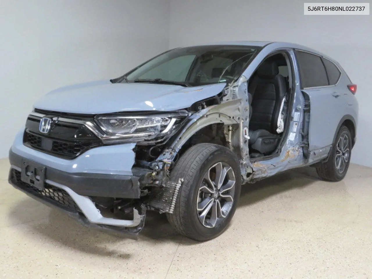 2022 Honda Cr-V Exl VIN: 5J6RT6H80NL022737 Lot: 75753984