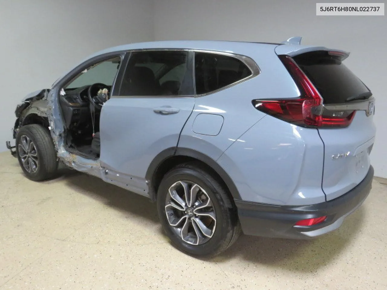 2022 Honda Cr-V Exl VIN: 5J6RT6H80NL022737 Lot: 75753984