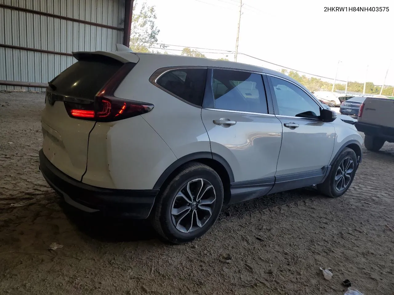 2022 Honda Cr-V Exl VIN: 2HKRW1H84NH403575 Lot: 75905124